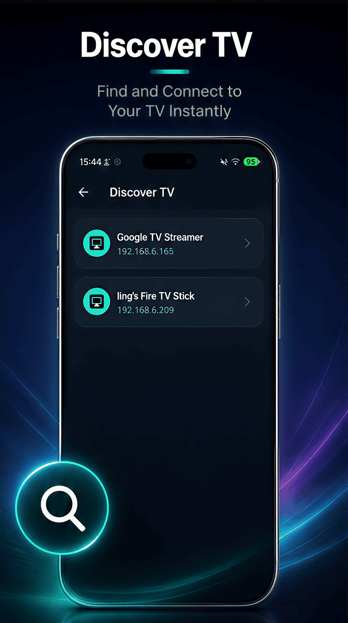 Universal Remote - All in One TV discovery screen