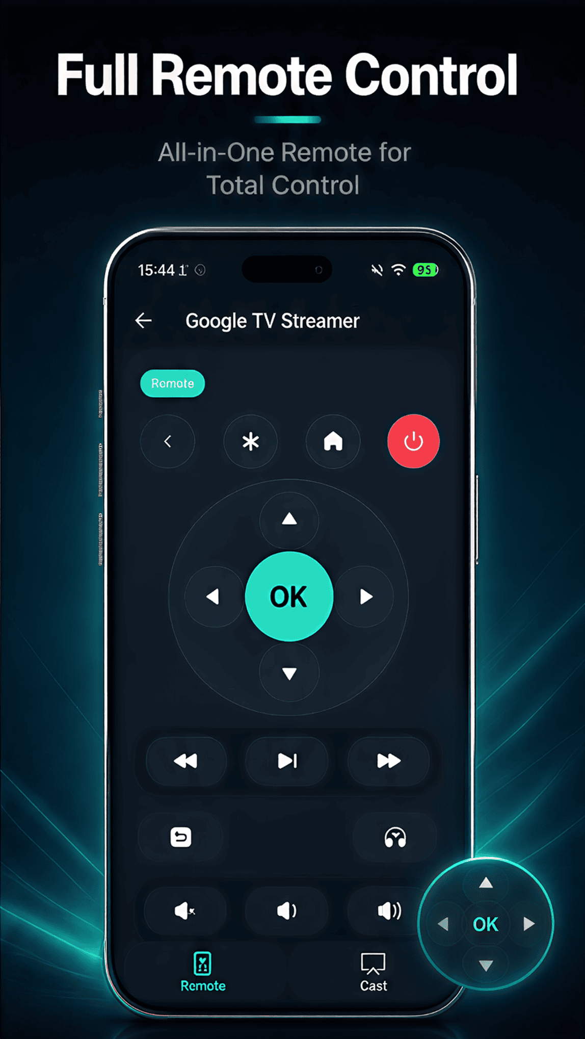 Universal Remote - All in One full remote control screen